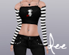 !D Chain Emo Top