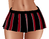 Black White Red Skirt