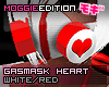 ME|GasMask|White/Red