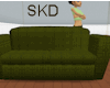 (SK) Green Relaxed Couch