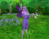  purple fairy dress