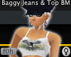 f0h Baggy Jeans & Top BM