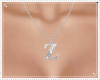 Necklace of letters Z