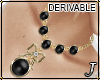 Jewel* Bow Necklace
