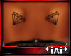 Two diamonds back tat