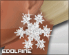 E~ Snowflake Earrings