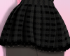 ℒ. Black Plaid Skirt