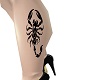 Scorpion on leg /Female