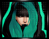 Hex Hood in Teal