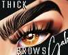 thick -Brows- Black