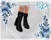 !R! Black Ankle Boots