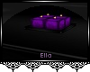 [Ella] Purple deco candl