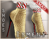 [Is] Twinkle Gold Shoes