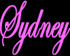 "Sydney" name art