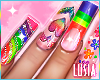 ♡ Rainbow Nails
