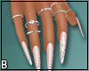 Bridal Nails Rings