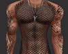 muscle fishnet tattoo