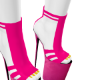 Pink Platform Stilettos