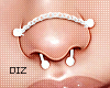!!D Nose Chains Pearl W