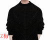 Z梅 sha black sweater