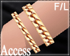 A. Gold Chain Bracelet L