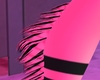 Pink Brat Furry Leg Fur