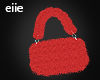 E. Red Fluffy Bag