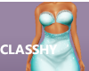 Classhy Gown - Teal