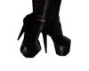D Glam black boots