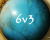 6v3| Turquoise Stone Rug