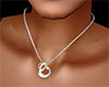 2 Hearts Necklace - Slvr