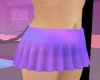 pink/purple pleat skirt
