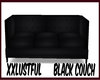 blk  Leather Couch