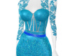 Flower Bridal Dress