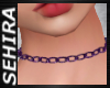 ~S: Chain Choker Purple