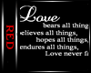 |R|Wall Quote-Love Bears