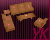 YK| Gingerbread Couch