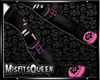 Pink Emo Boots Stockings