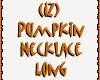 (IZ) Pumpkin Necklace