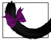 Neko tail-black(bow)p