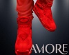 Amore Red Sport Shoes M