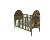 Brass Baby Crib