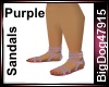 [BD] Purple Sandals (F)