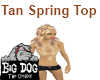 [BD] Tan Spring Top