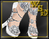Empress White Heels