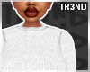 ᵀ Curvy+ White Sweater