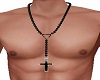 Black Rosary Necklace