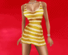 D Yellow Summer Dress