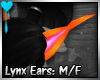 D~Lynx Ears:Orange (M/F)