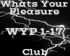 Whats Your Pleasure